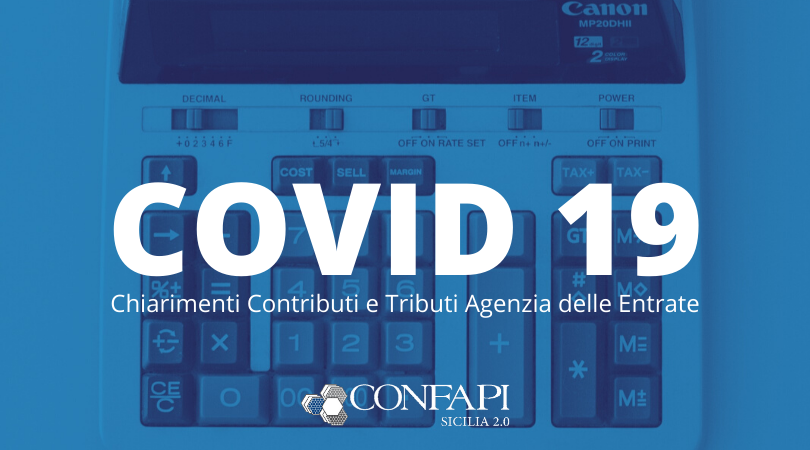 Al momento stai visualizzando COVID-19: Agenzia delle Entrate e sospensione dei versamenti tributari e contributivi