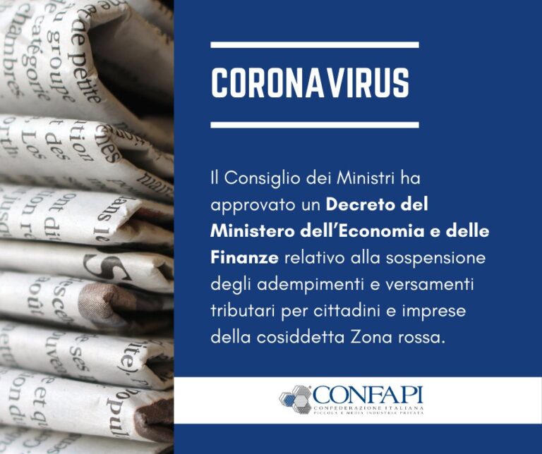 Scopri di più sull'articolo Coronavirus: il piano del Governo per le imprese