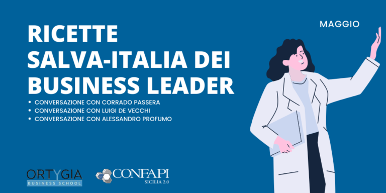Scopri di più sull'articolo COVID-19: Le Ricette Salva-Italia per i business leader