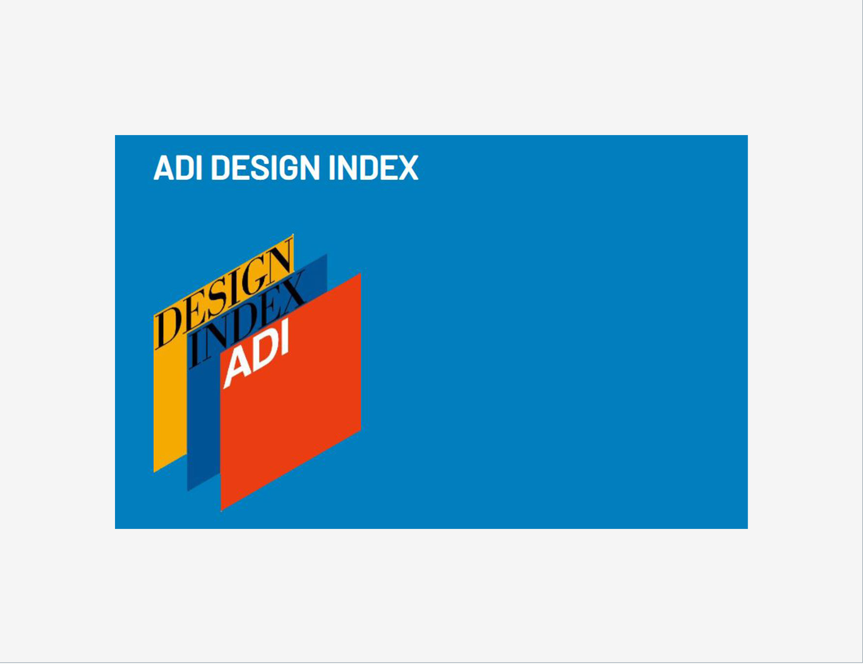 Al momento stai visualizzando ADI: la selezione annuale del miglior design italiano