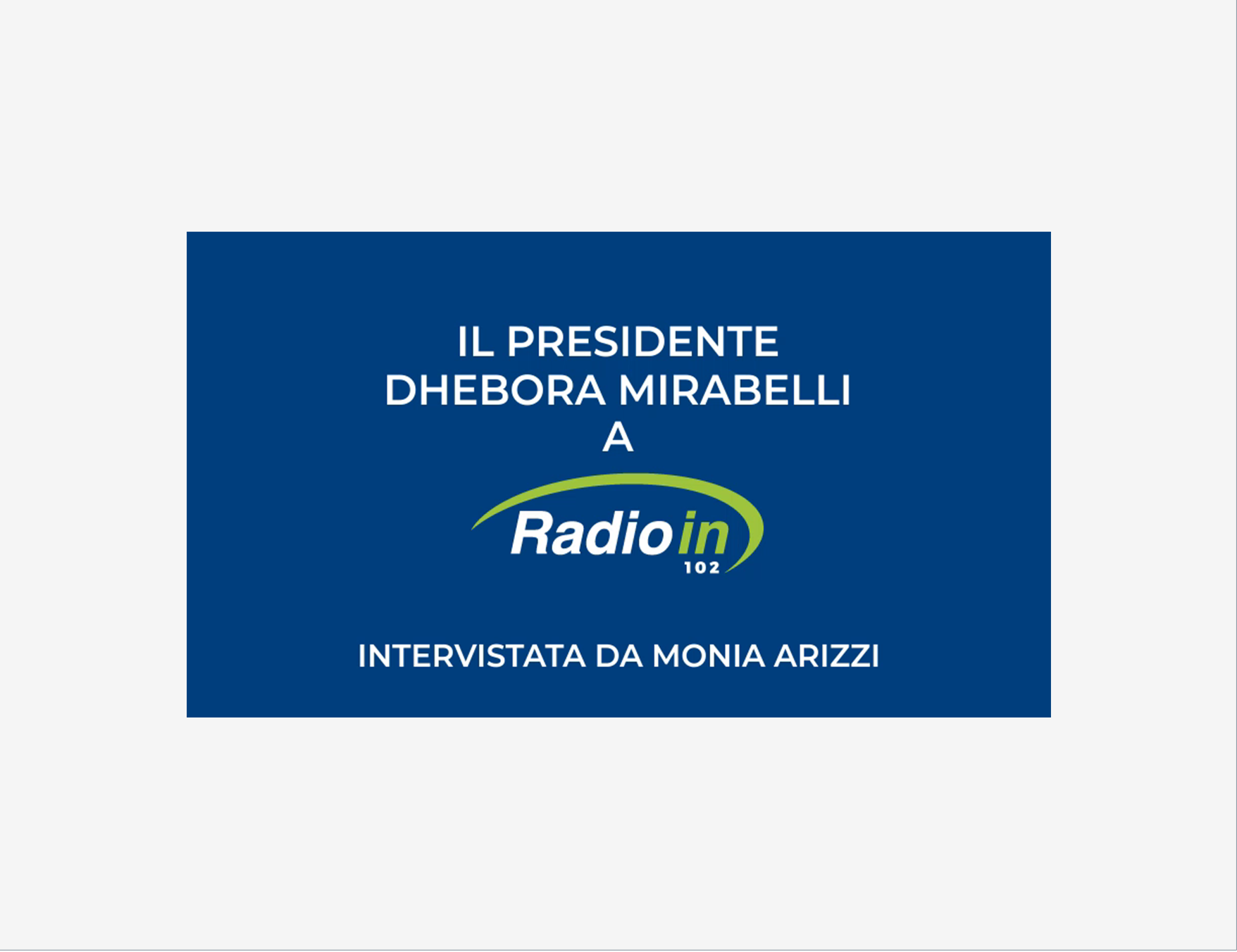 Al momento stai visualizzando La Presidente di Confapi Sicilia, Dhebora Mirabelli, presenta a “Radio In” lo show cooking “Imprese per la gola”