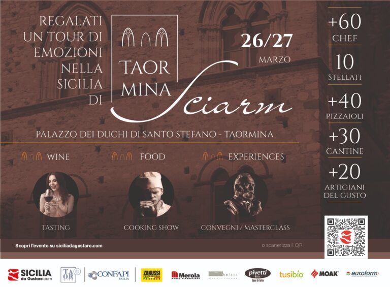 Scopri di più sull'articolo Taormina Sciarm – Festival realizzato con il patrocinio di Confapi Sicilia