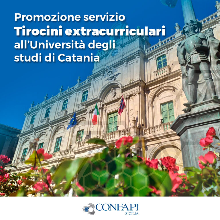 Scopri di più sull'articolo Promozione servizio tirocini extracurriculari all’Università degli studi di Catania