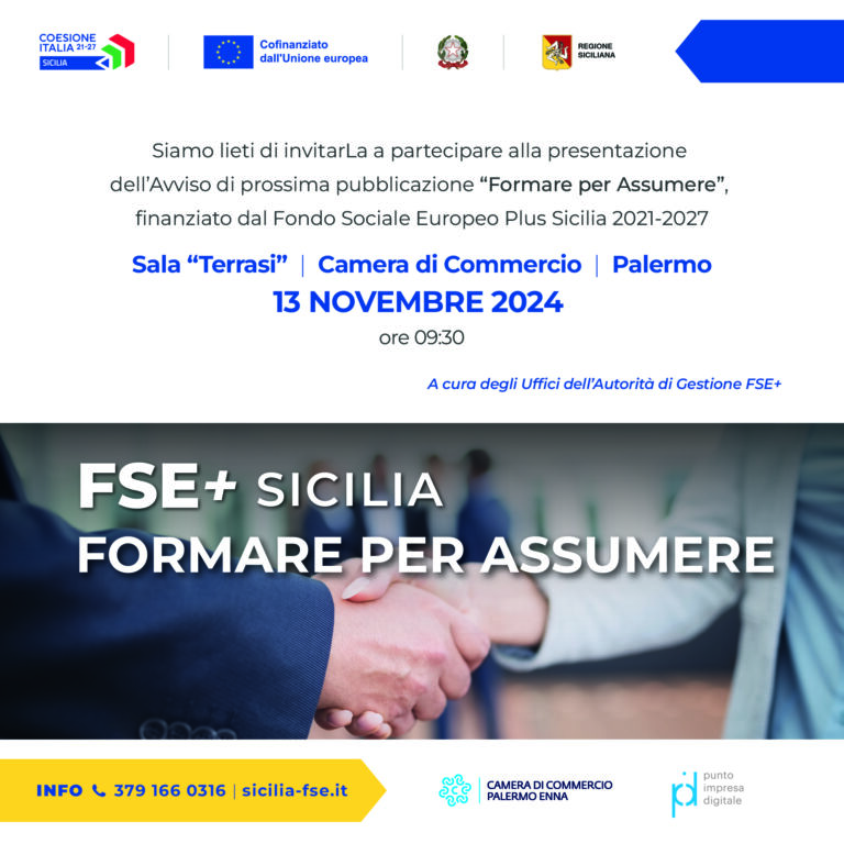 Scopri di più sull'articolo Formare per assumere. Incontro alla Camera di Commercio per le Pmi