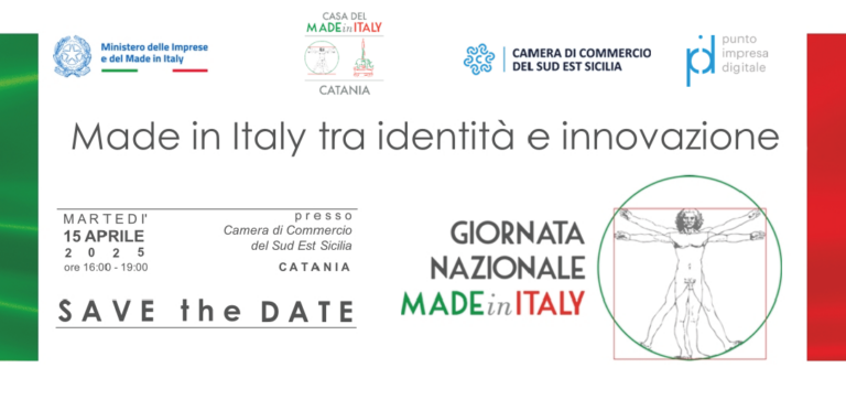 Scopri di più sull'articolo Giornata Nazionale del Made in Italy 2025: Catania celebra l’identità e l’innovazione del saper fare italiano