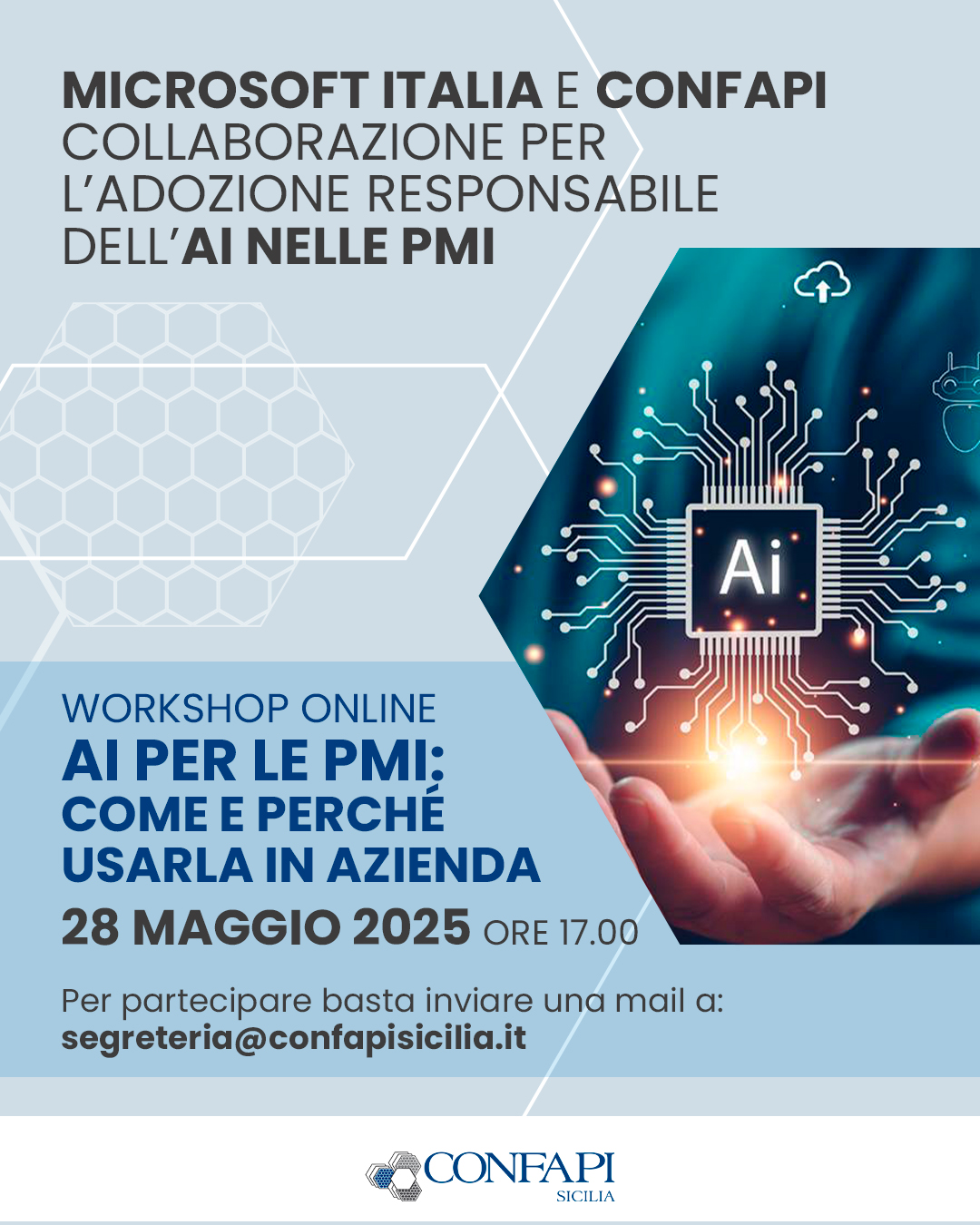 Al momento stai visualizzando Microsoft Italia e Confapi rinnovano la collaborazione per l’adozione responsabile dell’AI nelle PMI