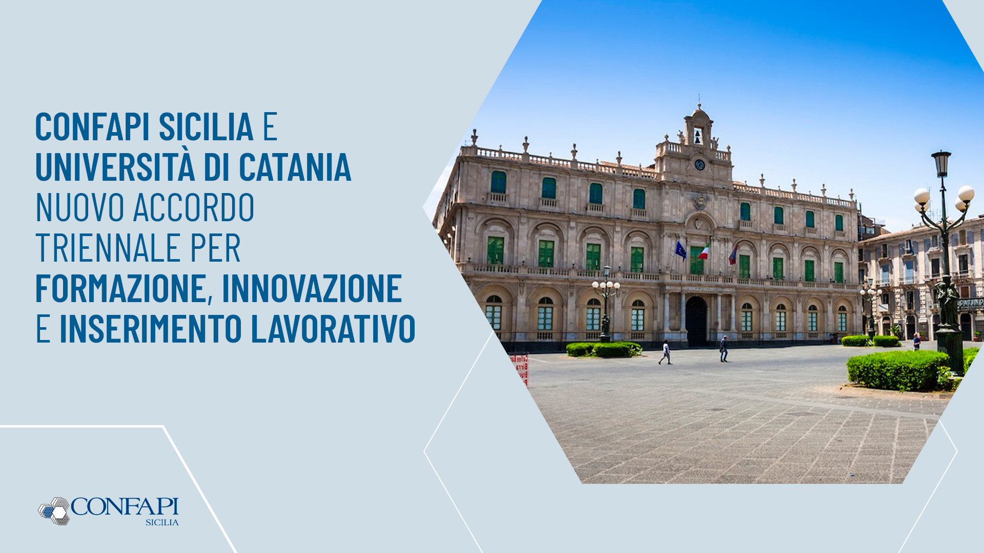 Al momento stai visualizzando Confapi Sicilia e Università di Catania rafforzano l’alleanza strategica: nuovo accordo triennale per formazione, innovazione e inserimento lavorativo