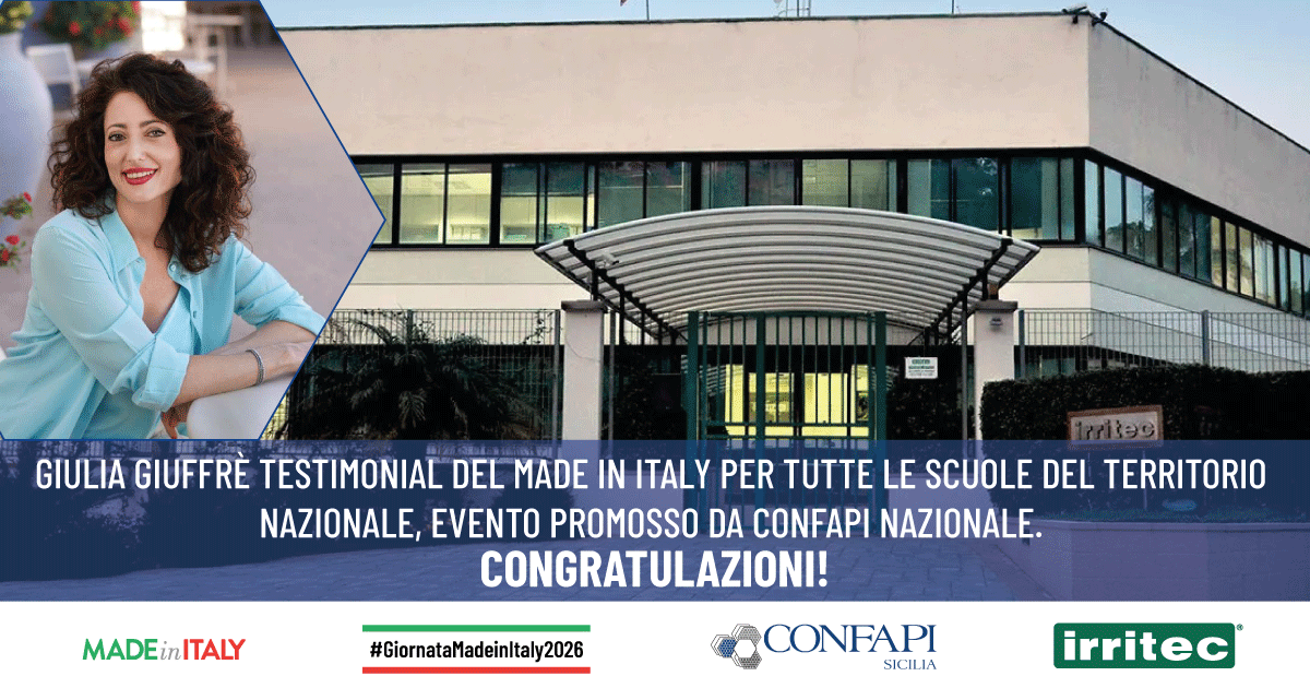 Al momento stai visualizzando Giulia Giuffrè scelta come testimonial nazionale del Made in Italy per il sistema Confapi