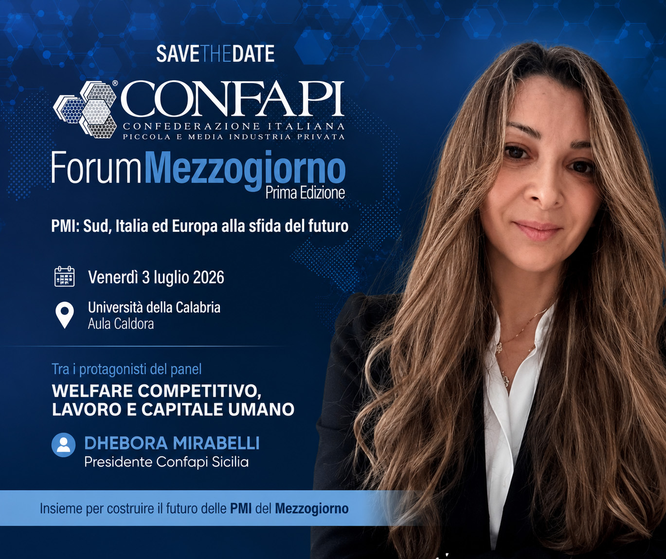Al momento stai visualizzando Dhebora Mirabelli protagonista al Forum Confapi Mezzogiorno: il welfare competitivo al centro delle strategie di sviluppo delle PMI
