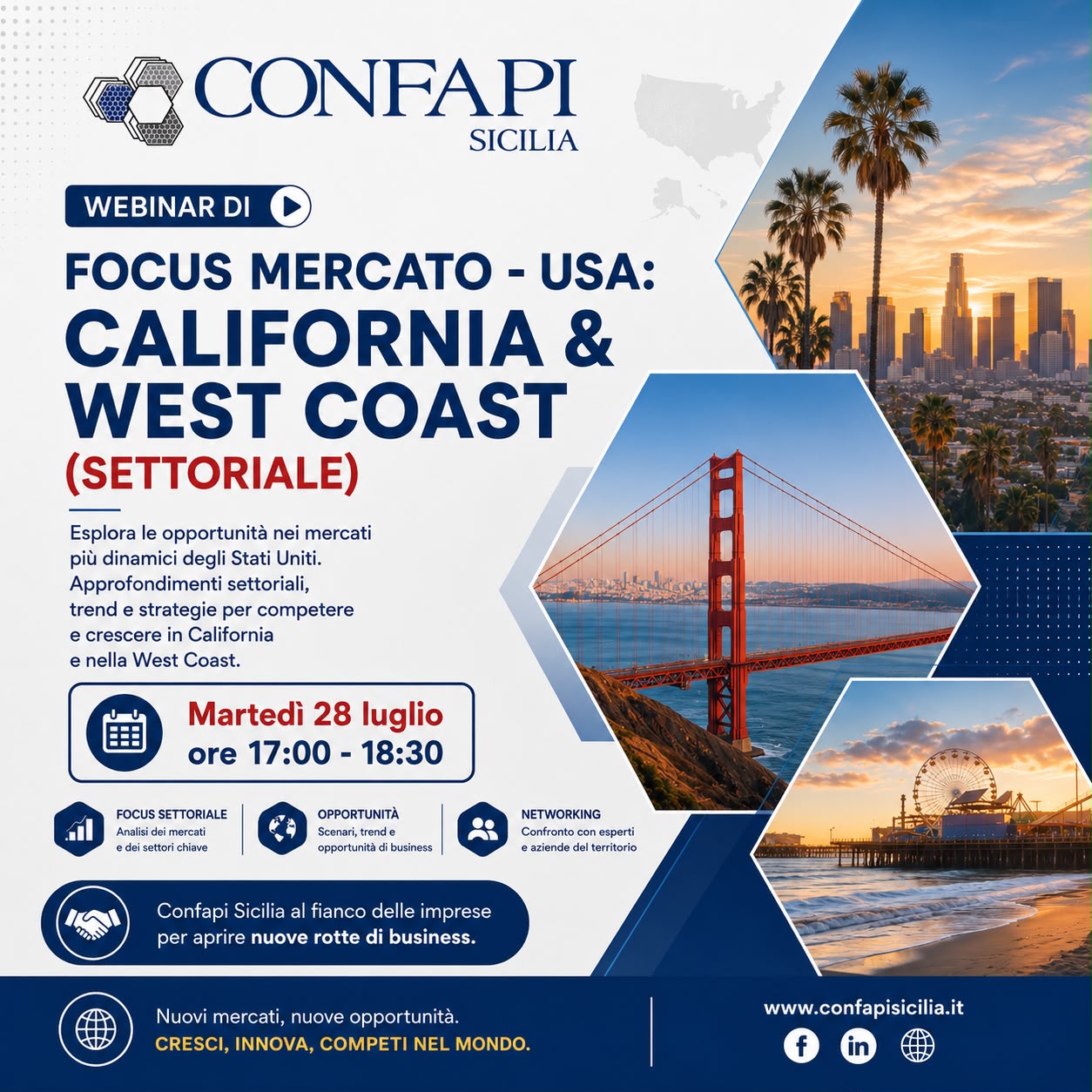 Al momento stai visualizzando USA: opportunità per le PMI italiane. Focus California e West Coast