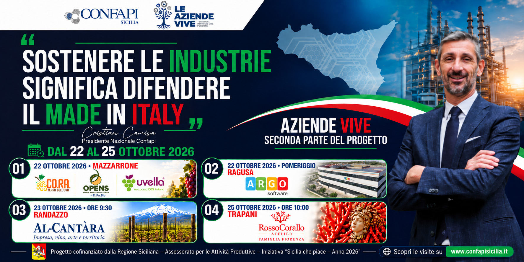Al momento stai visualizzando Aziende vive: al via la seconda parte del progetto di Confapi Sicilia
